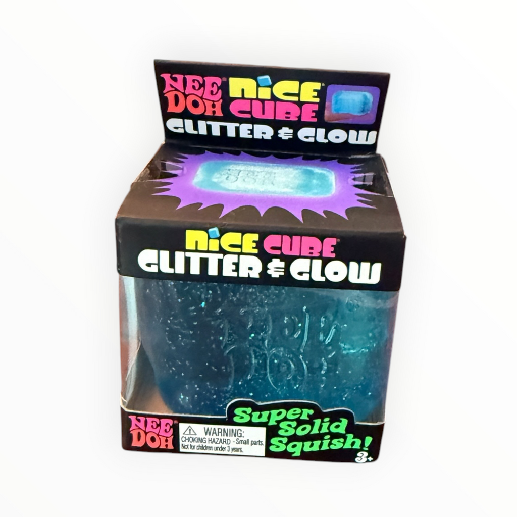 NeeDoh Glitter & Glow Nice Cube