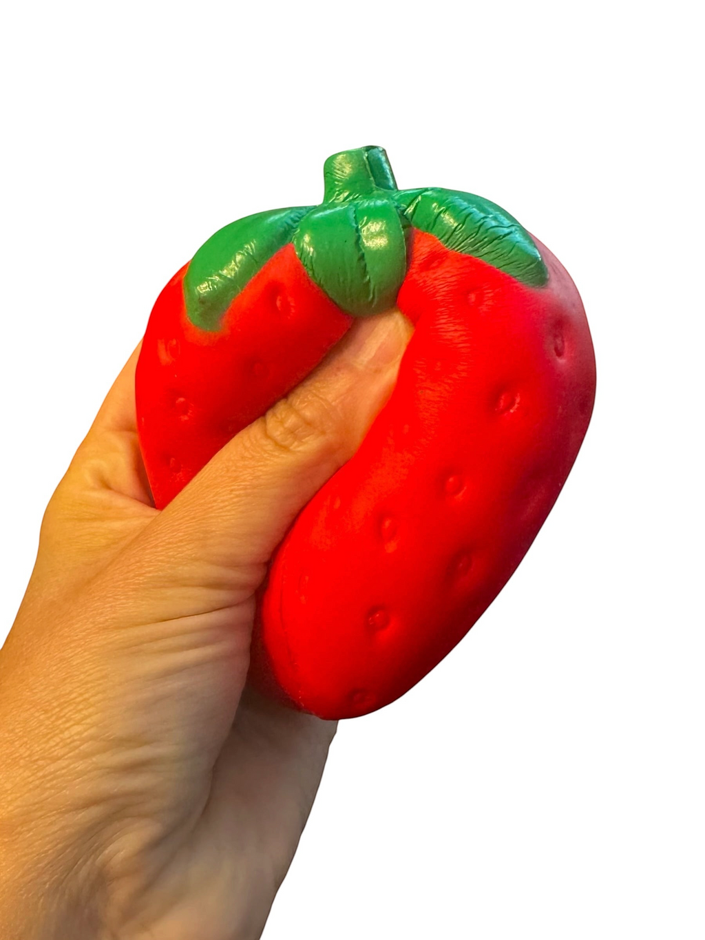 Soft Strawberry Shaped Sensory Squeeze Toy-Slow Rise