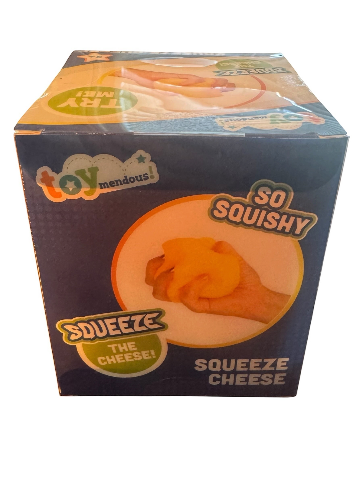 Toy mendous Squeeze Cheese Sensory Toy